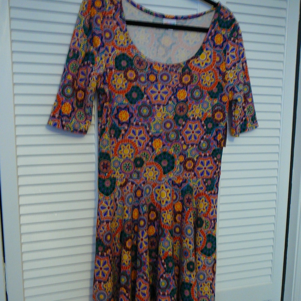 Multi-colored LulaRoe Nicole